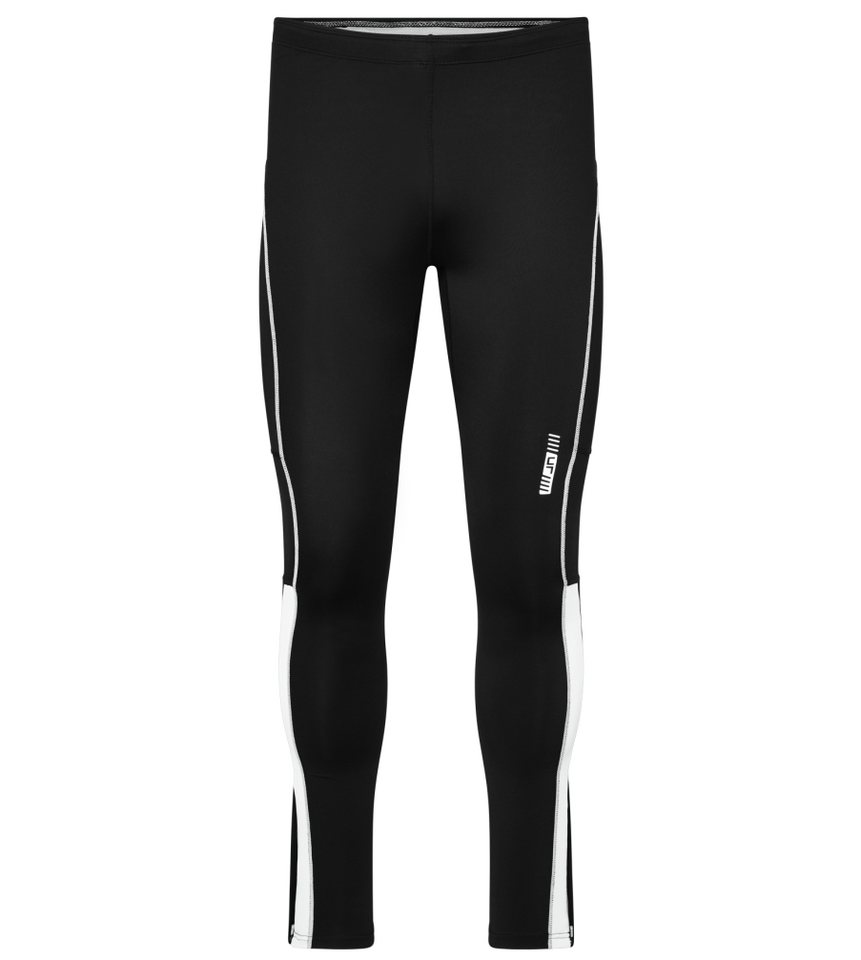 James & Nicholson Laufhose Vielseitige Herren Laufhose Running Tights JN480 Atmungsaktive Mesheinsätze von James & Nicholson