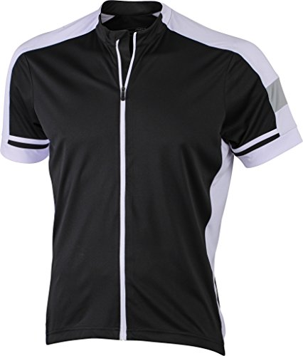 Men's Bike-T Full Zip Black,XXL Men's Bike-T Full Zip Black,XXL von James & Nicholson