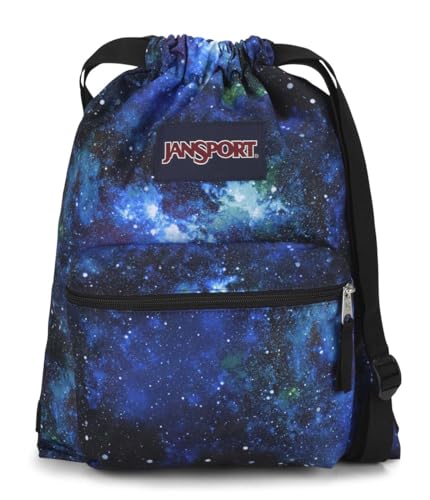 JanSport DRAWSACK Kleiner Rucksack, Cyberspace Galaxy (Schwarz) JanSport DRAWSACK Kleiner Rucksack, Cyberspace Galaxy (Schwarz) von JanSport