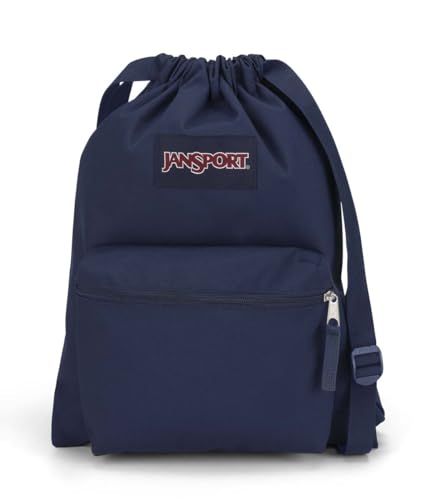 JanSport Draw Sack, Kleiner Rucksack, 25 L, 45 x 33.5 cm, Navy von JanSport