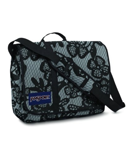 JanSport Umhängetasche Market Street, new storm grey/black lacis, 33 x 38 x 13 cm, TXJ0 JanSport Umhängetasche Market Street, new storm grey/black lacis, 33 x 38 x 13 cm, TXJ0 von JanSport