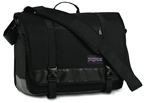 JanSport Umhängetasche Throttle, Black, 33 x 38 x 16 cm, TZV0 von JanSport