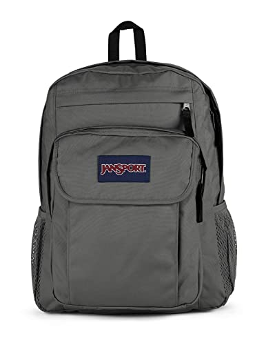 JanSport Union Pack Rucksack, 15 inch -Laptopfach, Graphite Grey (Grau) von JanSport