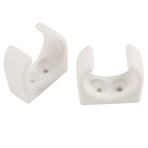 Janasiba Clip für Bootshaken aus Nylon mit 2 Stück für Größe 1-1/4 Durchmesser für UV-Zubehör für Yacht, Weiß Janasiba Clip für Bootshaken aus Nylon mit 2 Stück für Größe 1-1/4 Durchmesser für UV-Zubehör für Yacht, Weiß von Janasiba
