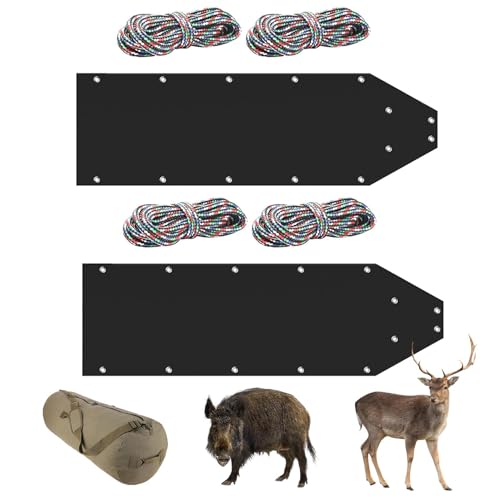 Hirschschlitten – langlebiger Hirschkarren-Wildträger | Robuster Totschneeschlitten zum Transport von Ausrüstung, Allzweckschlitten zum Transport von Hirschen, Feuer, Camping und Ausrüstung Hirschschlitten – langlebiger Hirschkarren-Wildträger | Robuster Totschneeschlitten zum Transport von Ausrüstung, Allzweckschlitten zum Transport von Hirschen, Feuer, Camping und Ausrüstung von Janurium