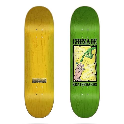 Jart Origin Assorted 21,9 x 80,9 cm Kreuzdeck Skateboard, Mehrfarbig (Mehrfarbig), Einheitsgröße von JART SKATEBOARDS