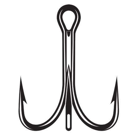 Jatsui 626ps Barbed Treble Hook Silber 4 Jatsui 626ps Barbed Treble Hook Silber 4 von Jatsui