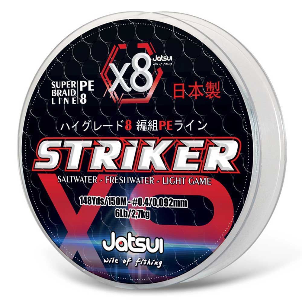 Jatsui Striker Pe 8 300 M Braided Line Durchsichtig 0.185 mm Jatsui Striker Pe 8 300 M Braided Line Durchsichtig 0.185 mm von Jatsui