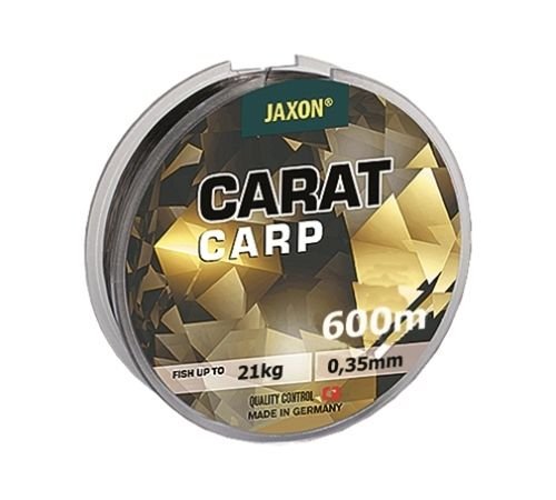 Jaxon Angelschnur Carat CARP 600m Spule Monofile Karpfen Schnur TOP (0,018€/m) (0,35mm / 21kg) von Jaxon