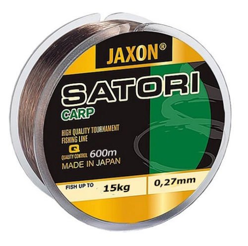 Jaxon Angelschnur Satori CARP 600m Spule Monofile Karpfen Schnur (0,27mm / 15kg) von Jaxon