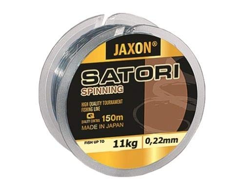 Jaxon Angelschnur Satori Spinning 150m Spule Monofile Schnur (0,22mm / 11kg) von Jaxon