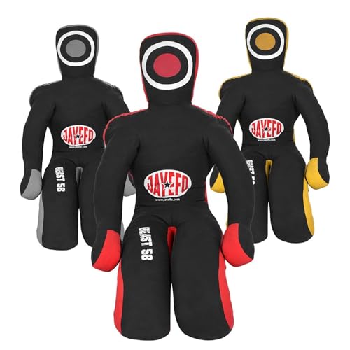 JAYEFO Beast 58 Grappling Schnuller (Schwarz/Rot, 1,8 m) von Jayefo