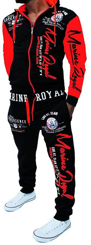 Jaylvis Jogginganzug Herren Trainingsanzug Freizeitanzug Sportanzug Streetwear Fitness, Jacke mit Kapuze Jaylvis Jogginganzug Herren Trainingsanzug Freizeitanzug Sportanzug Streetwear Fitness, Jacke mit Kapuze von Jaylvis