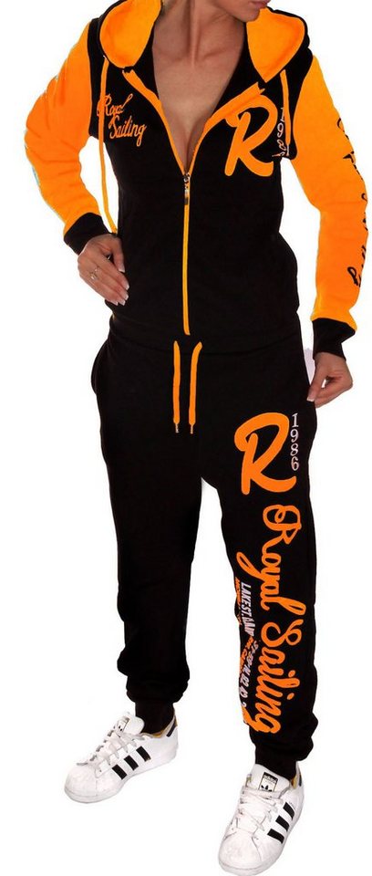 RMK Jogginganzug Royal Sailing Damen Trainingsanzug Sportanzug Fitness Hausanzug, mit Kapuze RMK Jogginganzug Royal Sailing Damen Trainingsanzug Sportanzug Fitness Hausanzug, mit Kapuze von RMK