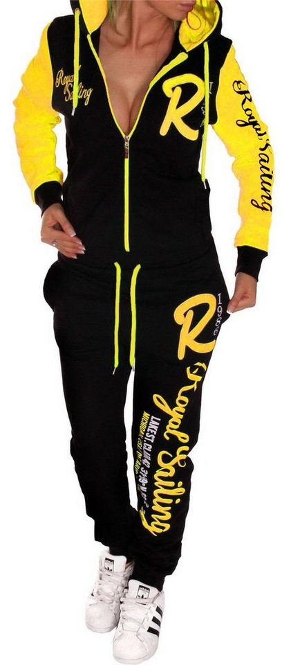 RMK Jogginganzug Royal Sailing Damen Trainingsanzug Sportanzug Fitness Hausanzug, mit Kapuze RMK Jogginganzug Royal Sailing Damen Trainingsanzug Sportanzug Fitness Hausanzug, mit Kapuze von RMK