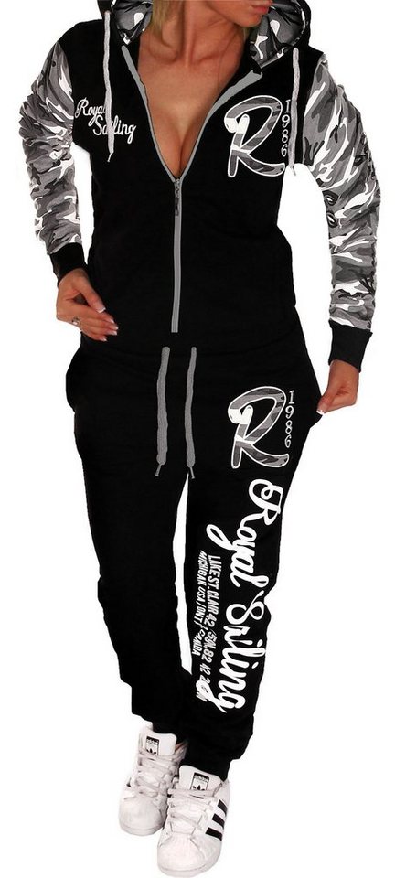 RMK Jogginganzug Royal Sailing Damen Trainingsanzug Sportanzug Fitness Hausanzug, mit Kapuze RMK Jogginganzug Royal Sailing Damen Trainingsanzug Sportanzug Fitness Hausanzug, mit Kapuze von RMK