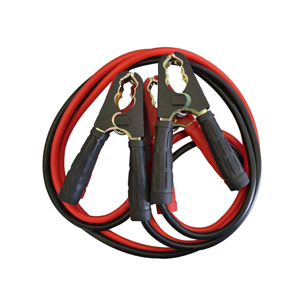 Jbm Starter Cable With Brass Clamps 2.5 M X 12 Mm Rot One Size / EU Plug 220V von Jbm