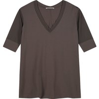 Jeanne Baret Damen Polynesia V-Neck T-Shirt Jeanne Baret Damen Polynesia V-Neck T-Shirt von Jeanne Baret