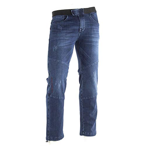 Jeanstrack Trekkinghose für Herren, elastische und robuste Kletterhose, verstärkte Knie und verstellbare Beinabschlüsse (Ethnic Green) Jeanstrack Trekkinghose für Herren, elastische und robuste Kletterhose, verstärkte Knie und verstellbare Beinabschlüsse (Ethnic Green) von Jeanstrack