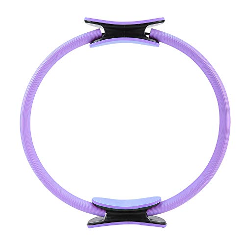 Pilates-Ring für Rumpfstärke, Widerstandskreis für Oberschenkel und Beine, Fitness Entwickeln mit Muskeltonusverbesserung (PURPLE) von Jectse