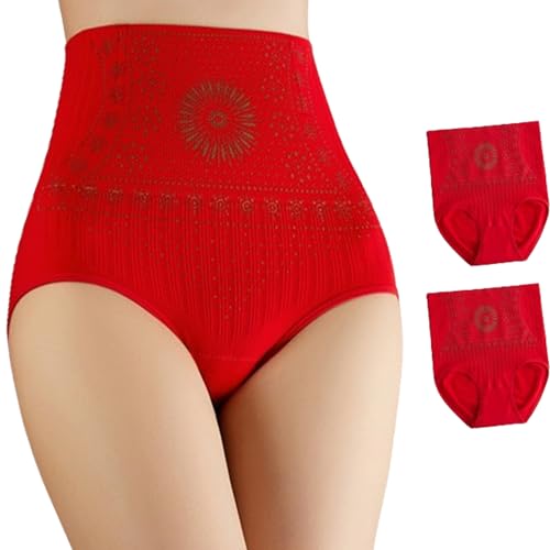 Jeeeun Ionshape Unique Fiber Restoration Shaper, Ice Silk Ion Fiber Repair Shaping Shorts (red*2pcs,2XL) von Jeeeun