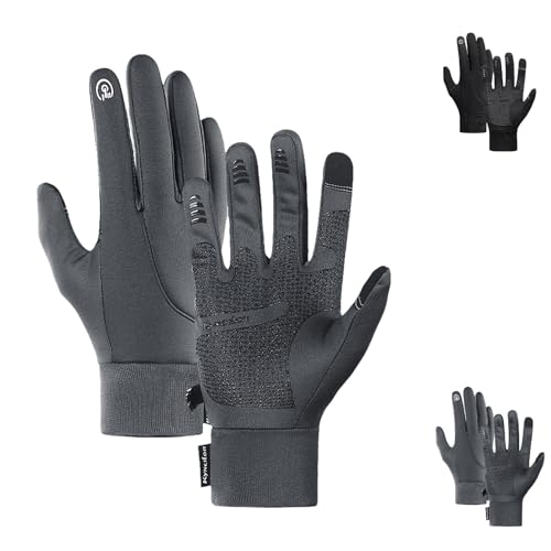 Subzro Ultimate Winter Gloves, Subzro Gloves, Waterproof Winter Work Gloves, Waterproof Winter All Fingers Touch Screen Gloves for Outdoor Work (Grey,S) von Jeeeun