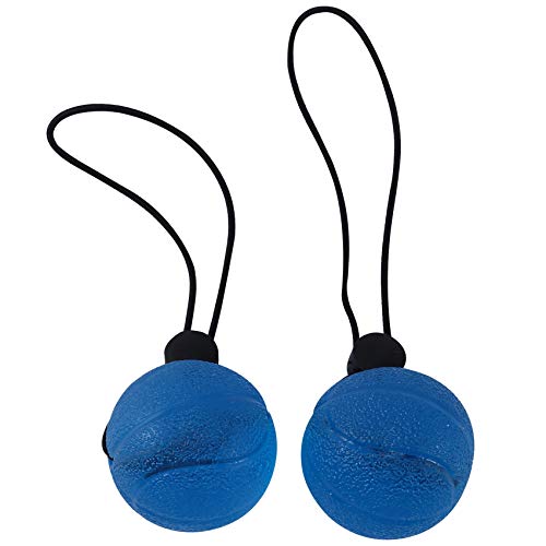 Jeenuuder Handgriff Ball Silikon Stressabbau Ball Fitness Finger Schweres Training Kraft Muskelregeneration Squeeze Ball Blau von Jeenuuder