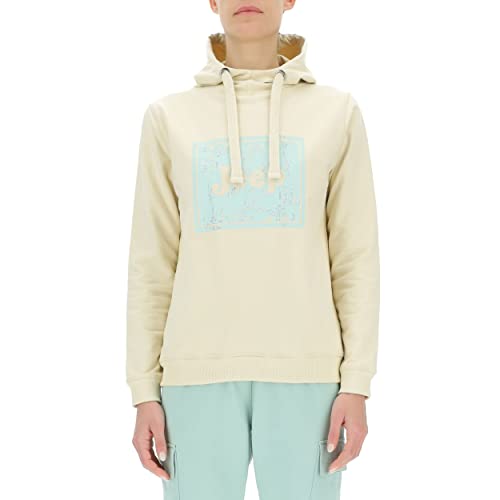 JEEP O102751-M113 J Damen-Kapuzensweatshirt Vintage Botanical Großer Aufdruck J23S Almond S JEEP O102751-M113 J Damen-Kapuzensweatshirt Vintage Botanical Großer Aufdruck J23S Almond S von Jeep