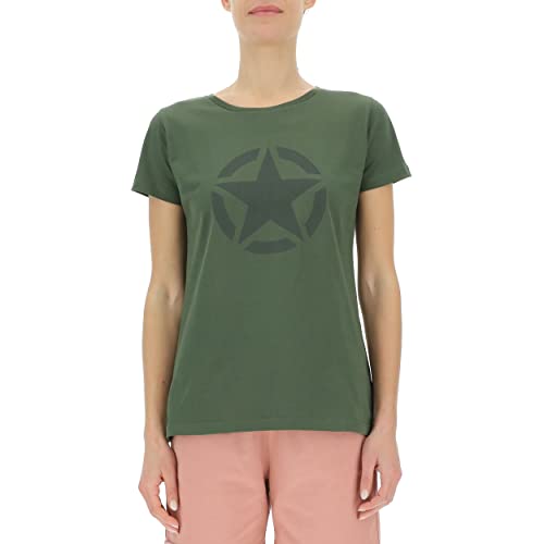 JEEP O102758-E955 J Damen T-Shirt Star - Großer Aufdruck J23S Rifle Green/Rosin Gr XL JEEP O102758-E955 J Damen T-Shirt Star - Großer Aufdruck J23S Rifle Green/Rosin Gr XL von Jeep