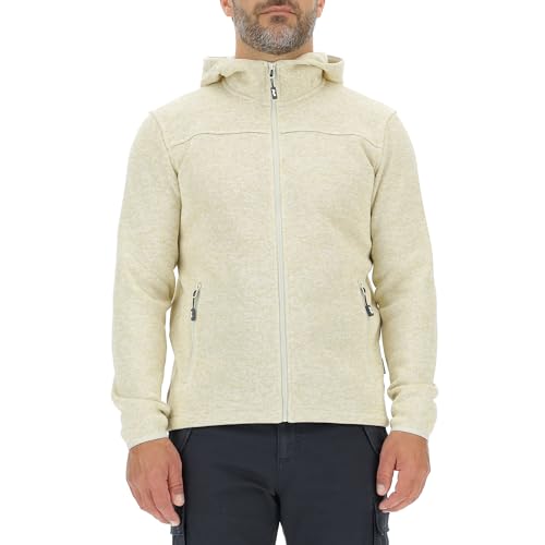 JEEP O102880-W640 J HERREN TRIKOT-FLEECE JACKE MIT KAPUZE und Reißverschlusstaschen Etikett J23W Birch White Melange XL JEEP O102880-W640 J HERREN TRIKOT-FLEECE JACKE MIT KAPUZE und Reißverschlusstaschen Etikett J23W Birch White Melange XL von Jeep