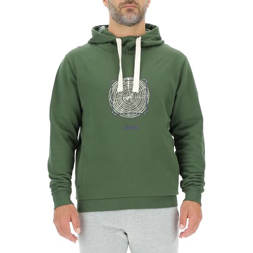 JEEP Herren J Mens Hoodie - Wooden Rings Large Print J23w Sweatshirt, Rifle Green, XXL EU JEEP Herren J Mens Hoodie - Wooden Rings Large Print J23w Sweatshirt, Rifle Green, XXL EU von Jeep