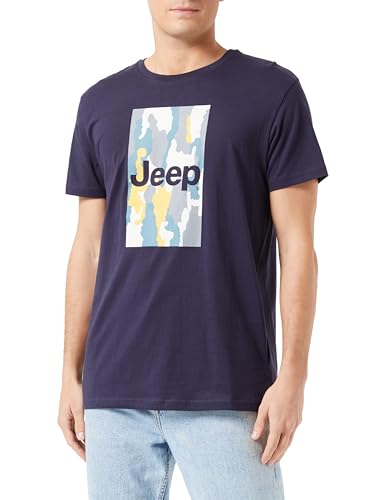 JEEP O102905-A928 J Herren T-Shirt Großer Aufdruck Baumrinde Camouflage Hintergrund J23W Night Blue S JEEP O102905-A928 J Herren T-Shirt Großer Aufdruck Baumrinde Camouflage Hintergrund J23W Night Blue S von Jeep