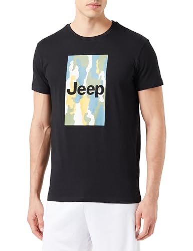 JEEP O102905-B000 J Herren T-Shirt Großer Aufdruck Baumrinde Camouflage Hintergrund J23W Black S JEEP O102905-B000 J Herren T-Shirt Großer Aufdruck Baumrinde Camouflage Hintergrund J23W Black S von Jeep
