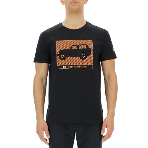 JEEP O102934-B000 XP Herren T-Shirt Großer Aufdruck Wrangler Silhouette - A Way of Life JX23A Black S JEEP O102934-B000 XP Herren T-Shirt Großer Aufdruck Wrangler Silhouette - A Way of Life JX23A Black S von Jeep