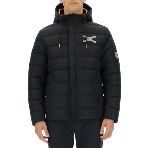 JEEP O102968-B000 XP WATTIERTE TECHNISCHE HERRENJACKE MIT KAPUZE Reißverschlusstaschen JX23A Black XL JEEP O102968-B000 XP WATTIERTE TECHNISCHE HERRENJACKE MIT KAPUZE Reißverschlusstaschen JX23A Black XL von Jeep