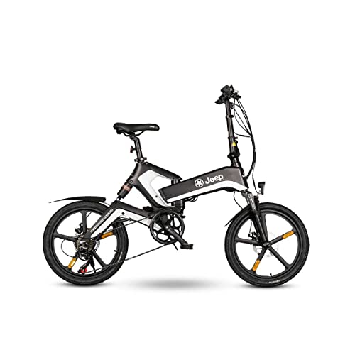 Jeep E-Bikes Unisex – Erwachsene FFR 7050 E-Bike, Schwarz, 20 inches Jeep E-Bikes Unisex – Erwachsene FFR 7050 E-Bike, Schwarz, 20 inches von Jeep