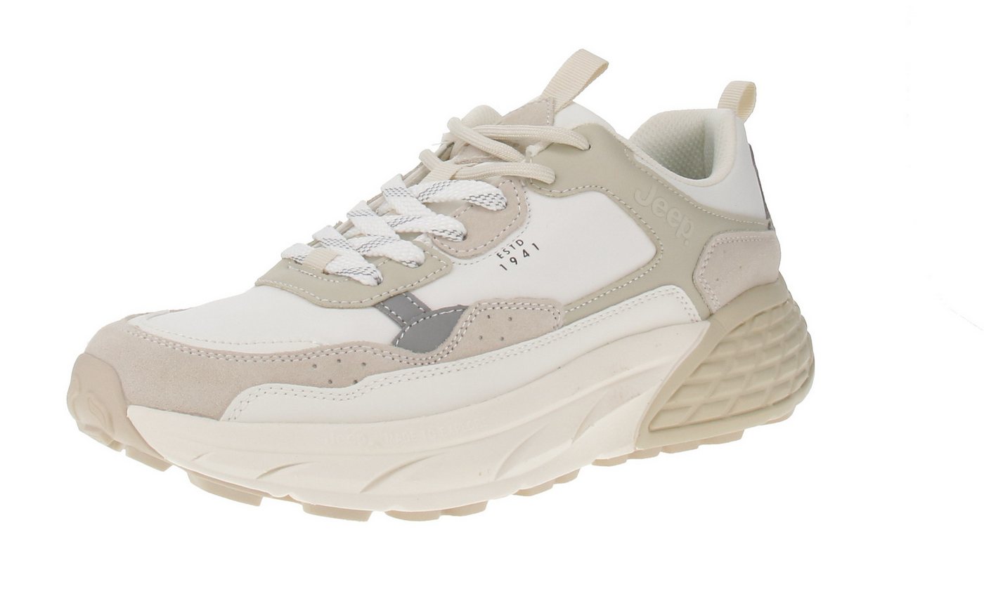 Jeep JM51093A Groove Nylon 098-Off-White Sneaker Jeep JM51093A Groove Nylon 098-Off-White Sneaker von Jeep