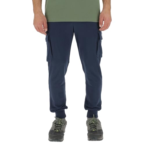 JEEP O102452-K046 J Herren Cargo-Jogginghose Druck JI22S Night Blue/Birch WHI XL von Jeep