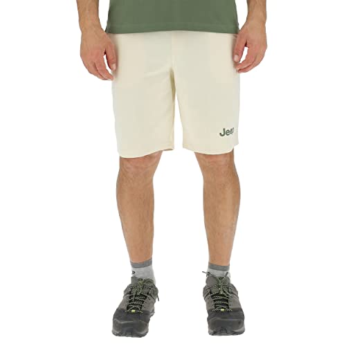 JEEP O102469-W583 J Herren Jogginghose KURZ Druck JI22S Birch White/Olive Gr L JEEP O102469-W583 J Herren Jogginghose KURZ Druck JI22S Birch White/Olive Gr L von Jeep