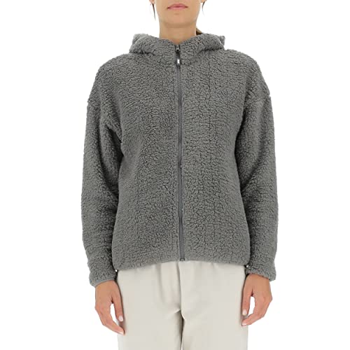 JEEP O102605-G229 J WOMAN HOODED POLAR SHERPA JACKET With Pockets J22W Medium Grey L JEEP O102605-G229 J WOMAN HOODED POLAR SHERPA JACKET With Pockets J22W Medium Grey L von Jeep