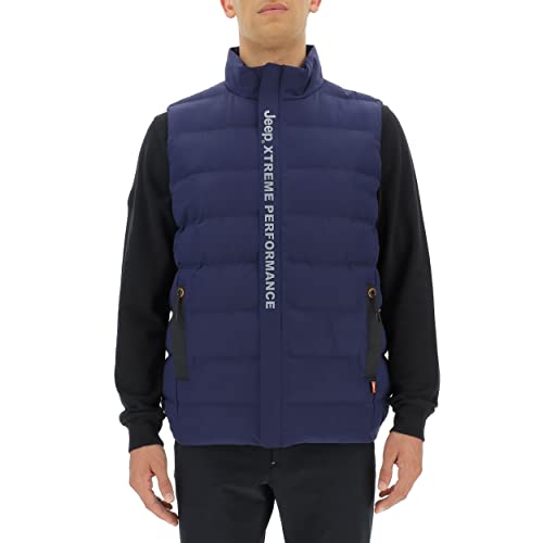 JEEP O102619-A184 XP MAN TECH PUFFER VEST With Pockets JX22A Deep Blue L JEEP O102619-A184 XP MAN TECH PUFFER VEST With Pockets JX22A Deep Blue L von Jeep