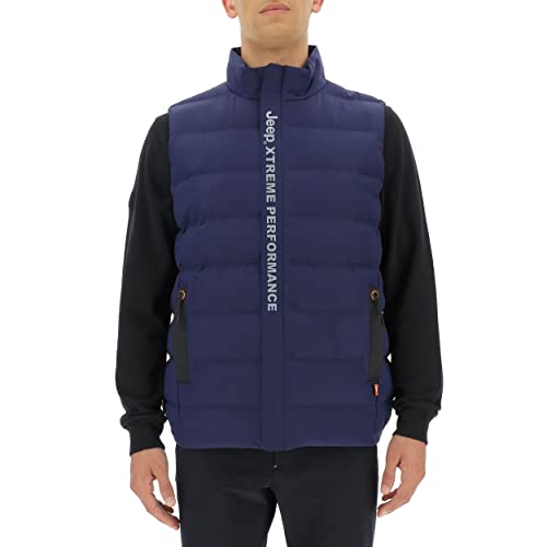 JEEP O102619-A184 XP MAN TECH PUFFER VEST With Pockets JX22A Deep Blue XXL von Jeep