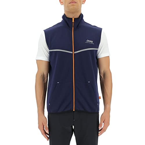 JEEP O102621-K879 XP MAN TECH SWEAT VEST W/Kangaroo Pocket JX22A Deep Blue/Dark G.Mel S JEEP O102621-K879 XP MAN TECH SWEAT VEST W/Kangaroo Pocket JX22A Deep Blue/Dark G.Mel S von Jeep