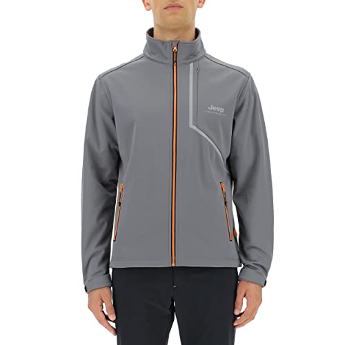 JEEP O102623-G459 XP MAN TECH SOFTSHELL JACKET W/Zipped Pockets JX22A Castlerock XL JEEP O102623-G459 XP MAN TECH SOFTSHELL JACKET W/Zipped Pockets JX22A Castlerock XL von Jeep