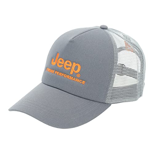 JEEP O102630-J874 XP Man MESH Cap Xtreme Performance Embroidery JX22A Castlerock/Sun Orang Uni von Jeep