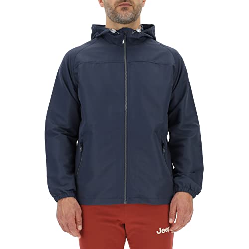 JEEP O102712-Q020 J HERREN LEICHTE KAPUZENWINDJACKE Outline Rückendruck J23S Night Blue/Almond M JEEP O102712-Q020 J HERREN LEICHTE KAPUZENWINDJACKE Outline Rückendruck J23S Night Blue/Almond M von Jeep