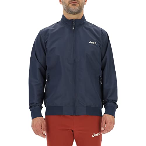 JEEP O102713-Q020 J HERREN LEICHT BOMBER JACKE Stickerei J23S Night Blue/Almond M JEEP O102713-Q020 J HERREN LEICHT BOMBER JACKE Stickerei J23S Night Blue/Almond M von Jeep