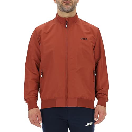 JEEP O102713-R761 J HERREN LEICHT BOMBER JACKE Stickerei J23S Red Ochre/Black XXL JEEP O102713-R761 J HERREN LEICHT BOMBER JACKE Stickerei J23S Red Ochre/Black XXL von Jeep