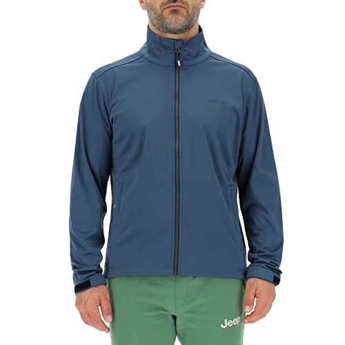 JEEP O102715-Q021 J HERREN LEICHTE SOFTSHELL JACKE MIT Zipptaschen J23S Canvas Blue M JEEP O102715-Q021 J HERREN LEICHTE SOFTSHELL JACKE MIT Zipptaschen J23S Canvas Blue M von Jeep