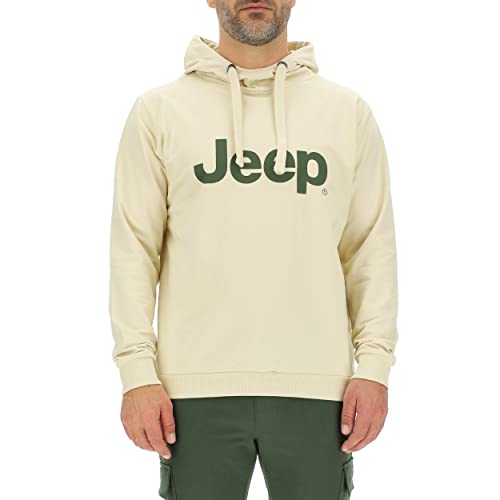 JEEP O102716-M504 J Herren-Kapuzensweatshirt Großer Aufdruck J23S Almond/Rifle Green M JEEP O102716-M504 J Herren-Kapuzensweatshirt Großer Aufdruck J23S Almond/Rifle Green M von Jeep
